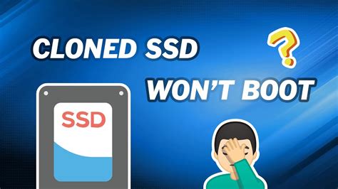 cloned hard drive to ssd now won't boot|make ssd bootable after cloning.